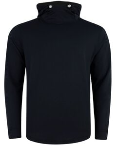 Swannies Golf SWI600 - Men's Ivy Hooded Sweatshirt Black