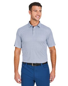 Swannies Golf SW2200 - Men's Tanner Printed Polo Navy