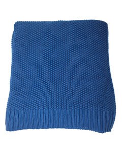Palmetto Blanket Company AKT5060 - Aliehs Crochet Knit Throw Navy