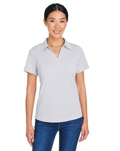 CORE365 CE104W - Ladies Market Snag Protect Mesh Polo Platinum