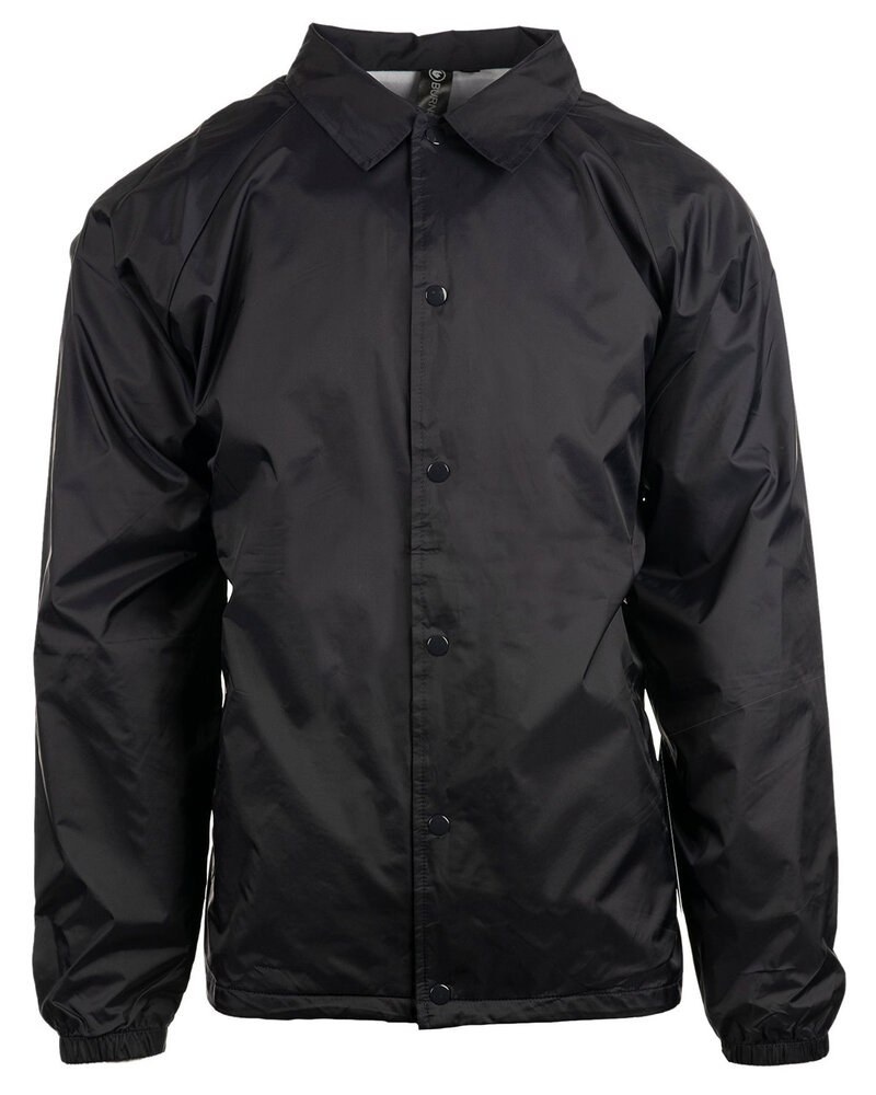 Burnside B9718 - Men's Nylon Coaches Jacket