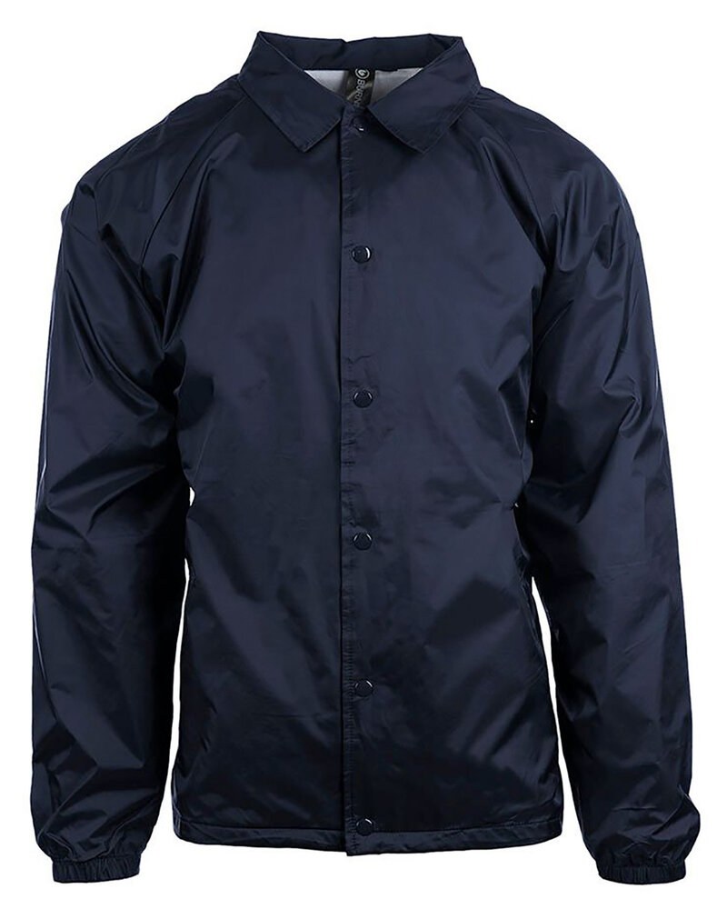 Burnside B9718 - Men's Nylon Coaches Jacket