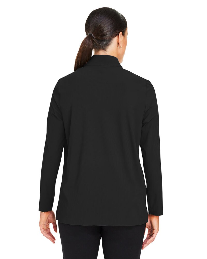 Devon & Jones DG410W - Crownlux Performance® Ladies Windsor Welded Quarter-Zip