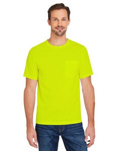 Harriton M118 - Charge Snag And Soil Protect Unisex T-Shirt Safety Yellow
