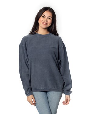 chicka-d 443CK - Ladies Corded Crew Sweatshirt