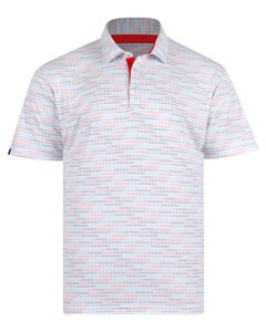 Swannies Golf SW4800 - Men's Carlson Polo Red Multi