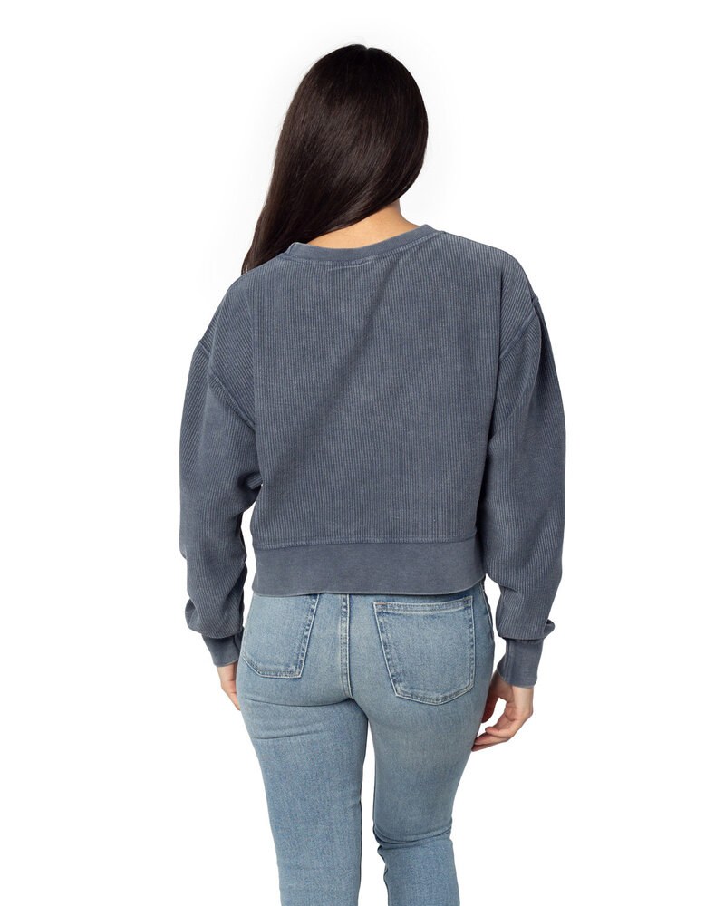 chicka-d 470 - Ladies Corded Boxy Pullover