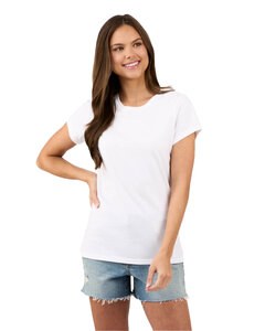 Boxercraft EW2180 - Ladies Recrafted Recyled T-Shirt White