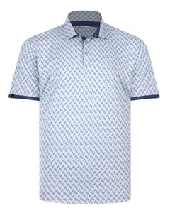 Swannies Golf SW5700 - Men's Max Polo Pearl/Navy