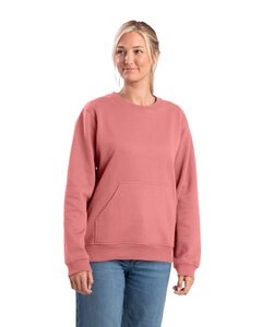 Berne WSP415 - Ladies Crewneck Sweatshirt Pink Plume Hthr