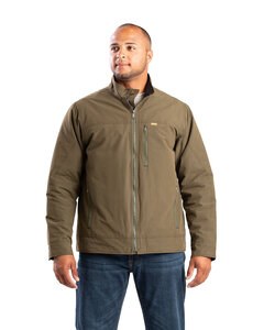 Berne J387 - Men's Highland Quilt-Lined Micro-Duck Jacket Cedar Green