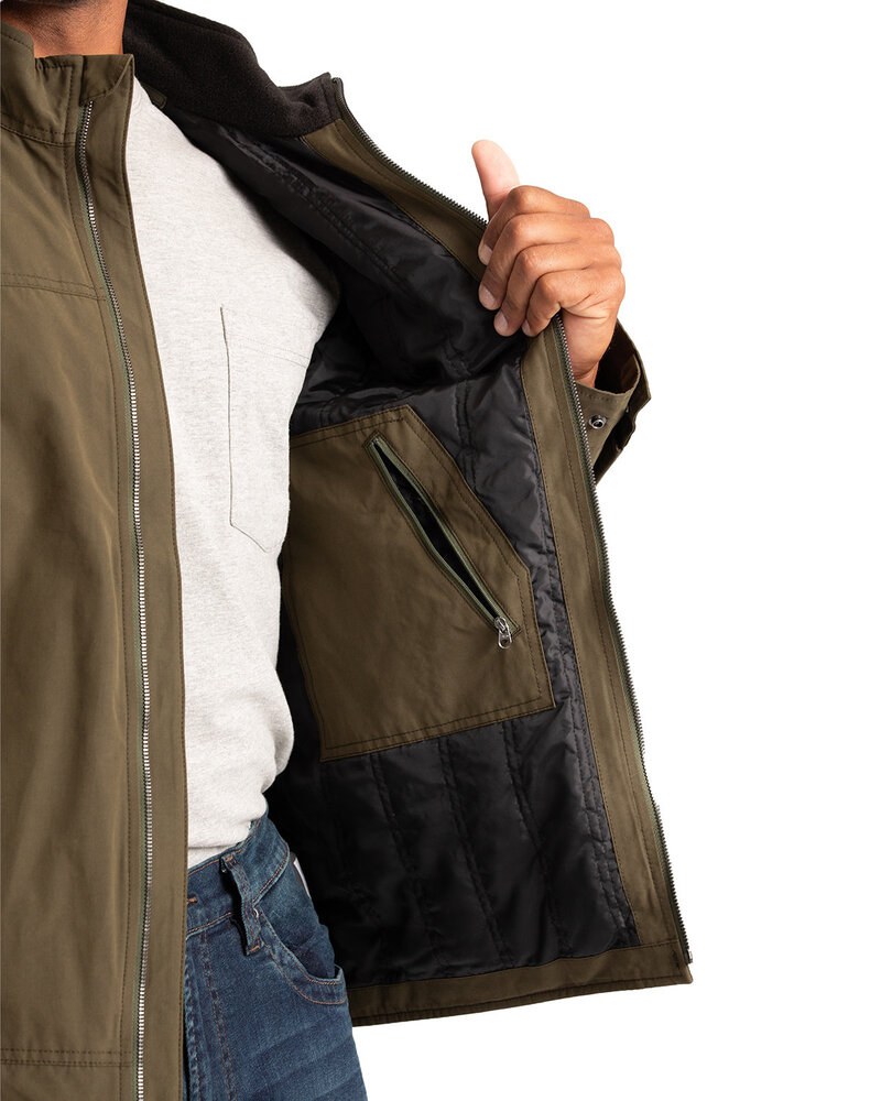 Berne J387 - Men's Highland Quilt-Lined Micro-Duck Jacket