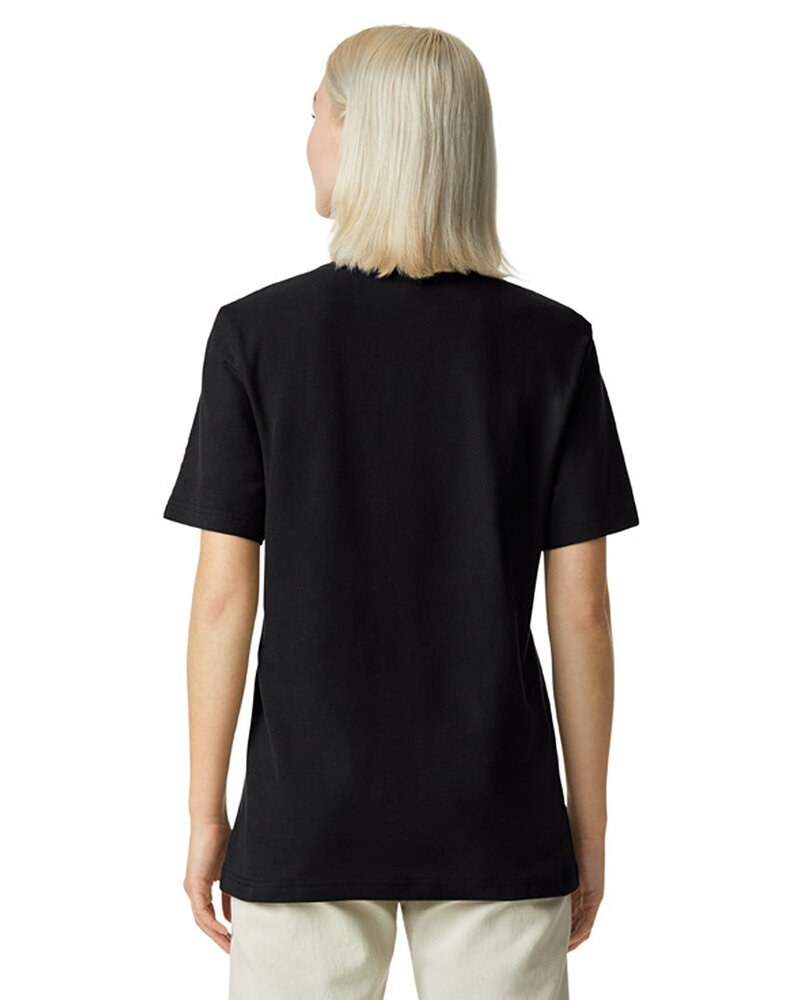 American Apparel 1PQ - Unisex Mockneck Pique T-Shirt