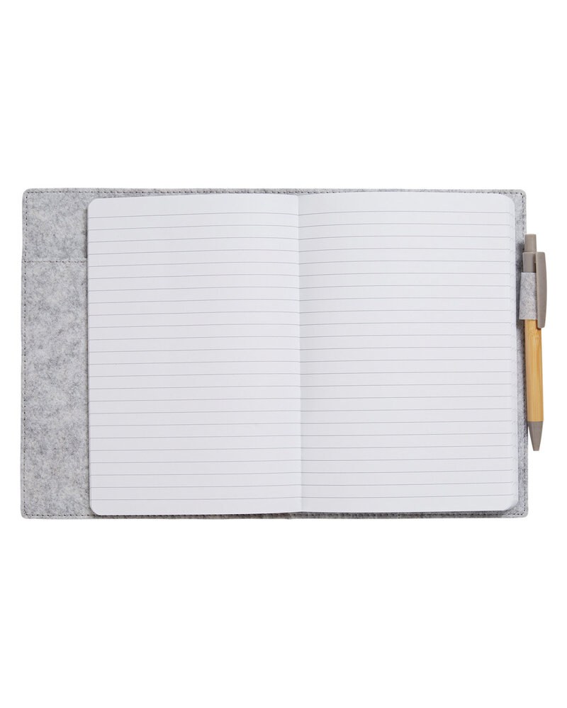 econscious EC9802 - Grove Refillable Bamboo Notebook & Pen