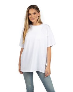 chicka-d 495 - Ladies Band T-Shirt White