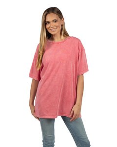 chicka-d 495 - Ladies Band T-Shirt Cardinal