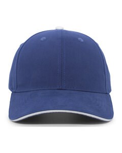 Pacific Headwear 121C - Brushed Twill Cap With Sandwich Bill