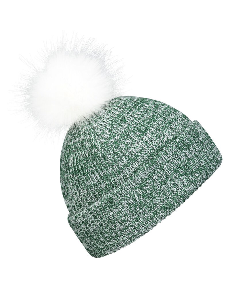 Pacific Headwear P604K - Faux Fur Pom Beanie