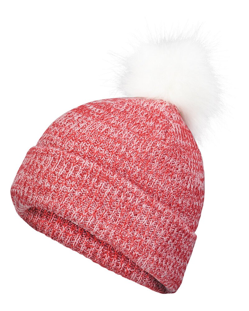 Pacific Headwear P604K - Faux Fur Pom Beanie