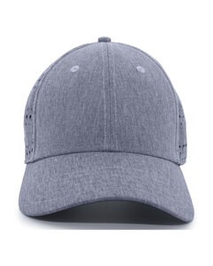 Pacific Headwear P747 - Perforated Cap Chambray Heather