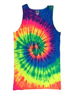 Colortone T376P - Adult Neon Rainbow Tank