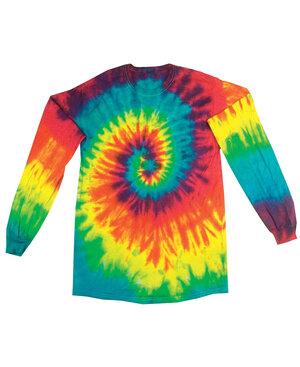 Colortone T934R - Youth Reactive Rainbow Long Sleeve Tee