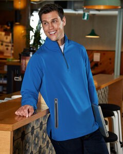 North End NE401 - Mens Quest Stretch Quarter-Zip