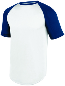 Augusta Sportswear 1509 - Youth Wicking Short Sleeve Baseball Jersey
