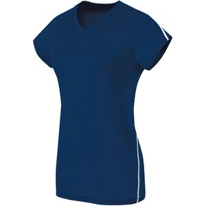 HighFive 342173 - Girls Short Sleeve Solid Jersey
