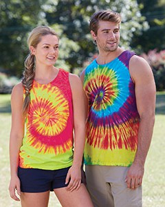 Tie-Dye CD3500 - Adult 5.4 oz. 100% Cotton Tank Top