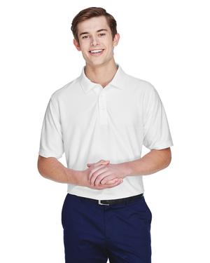 UltraClub 8413 - Mens Cool & Dry Elite Tonal Stripe Performance Polo