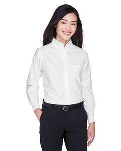 UltraClub 8990 - Ladies Classic Wrinkle-Resistant Long-Sleeve Oxford