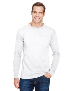 Bayside BA3055 - Unisex Union-Made Long-Sleeve Pocket Crew T-Shirt