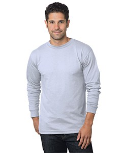 Bayside BA6100 - Adult 6.1 oz., 100% Cotton Long Sleeve T-Shirt