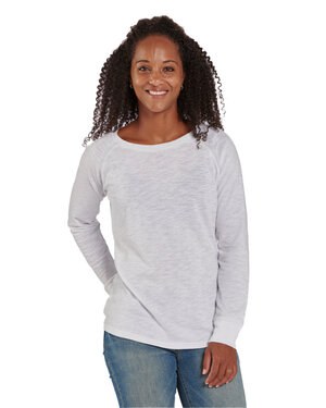 Boxercraft BW3166 - Ladies Payton Preppy Patch Long-Sleeve T-Shirt