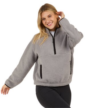 Boxercraft BW8501 - Ladies Everest Pile Fleece Half-Zip Pullover