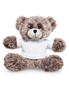 Prime Line TY6038 - 7" Soft Plush Bear With T-Shirt