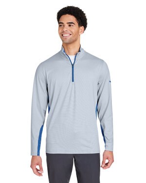 Puma Golf PG410 - Mens Mesa Stripe Quarter-Zip