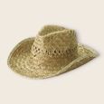 Goya 98074 - Cappello in Paglia Tinta Chiara Taglia Unica INDIANA