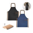 100% cotton canvas apron (300 g/m²) with metal details - Egotier 99816