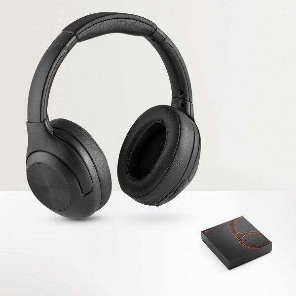 Ekston 97957 - Wireless PU headphones with BT 50 transmission